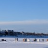 Ice Fishing, Bathurst, New Brunswick: Ice Fishing, Bathurst, New Brunswick