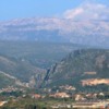 4_Dinara mountain landscape and town of Knin
