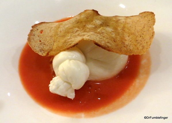 18 Hotel Villa Athena. Butter cheese with tomato sauce