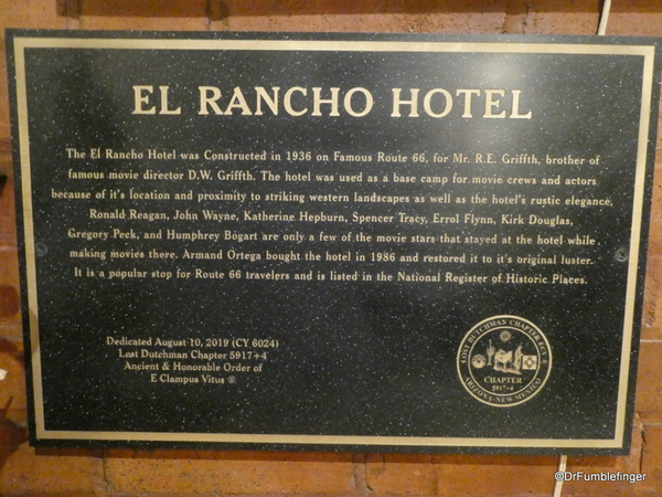 11 El Rancho, Gallup