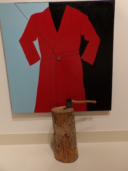 Red Robe with Hatchet