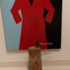 Red Robe with Hatchet