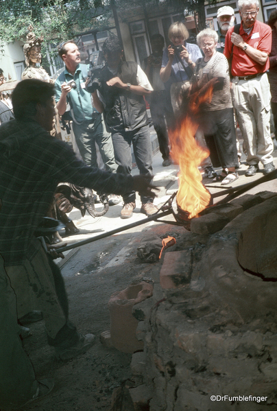 Spare Nepal 04-2002 (12) Kathmandu Lost Wax technique