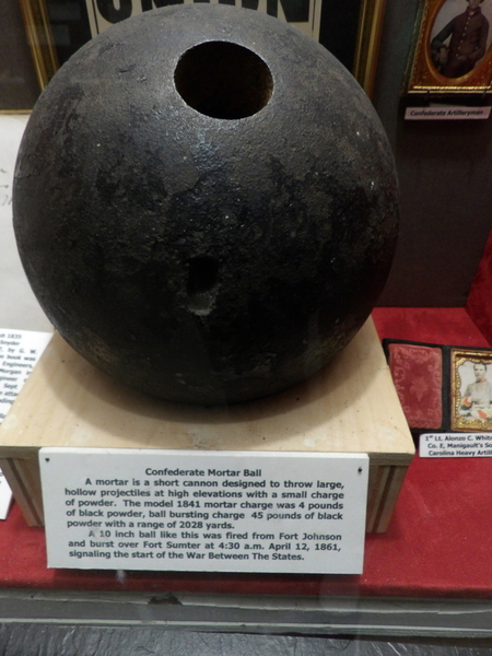 Confederate Mortar Ball