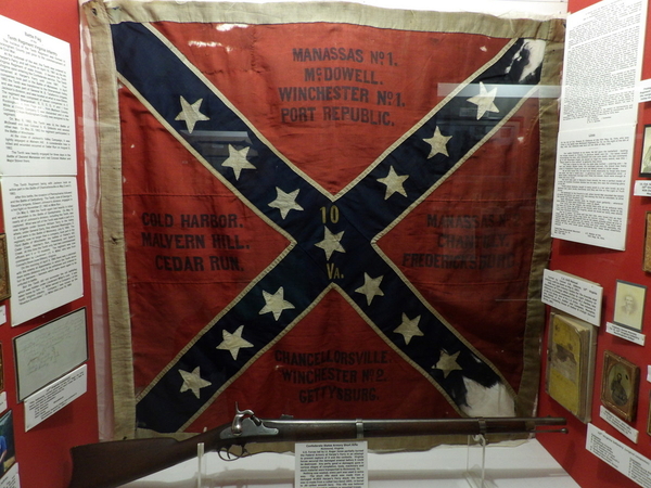 Virginia 10th Regiment Battle Flag