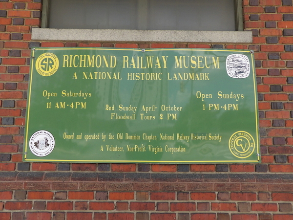 Richmond Railway Museum Signage