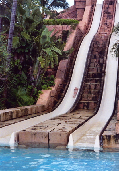 Mayan Temple Water Slide
