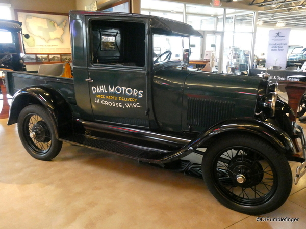 1929 Ford Model A pickup. Dahl Auto Museum, LaCrosse WI (1)