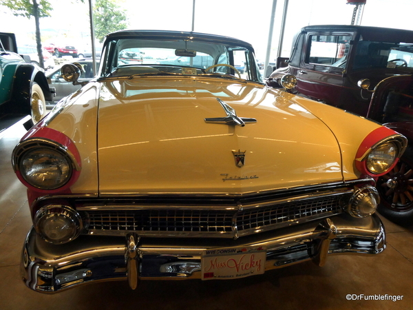 1955 Ford Fairlane Crown Victoria, Dahl Auto Museum, LaCrosse WI (1)