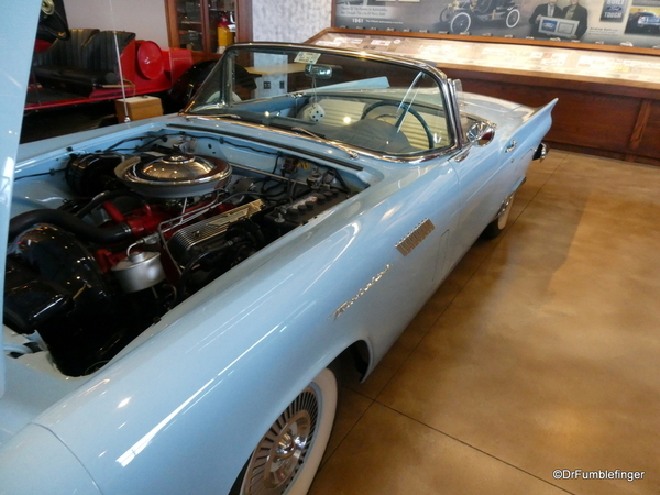 1957 Ford Thunderbird. Dahl Auto Museum, LaCrosse WI (2)