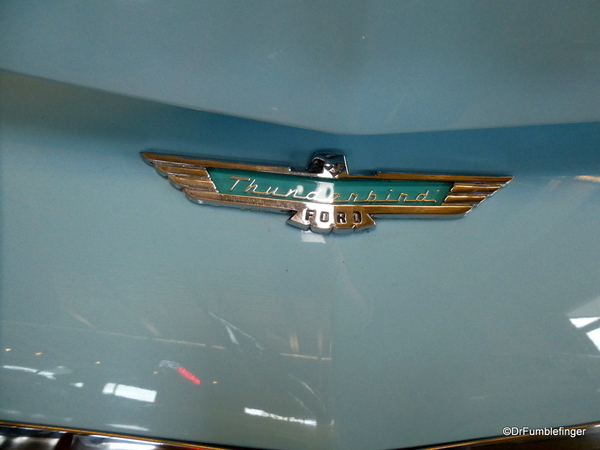 1957 Ford Thunderbird. Dahl Auto Museum, LaCrosse WI (3)