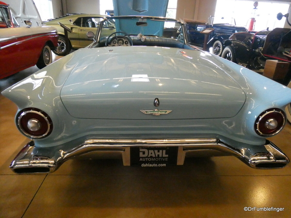 1957 Ford Thunderbird. Dahl Auto Museum, LaCrosse WI (4)
