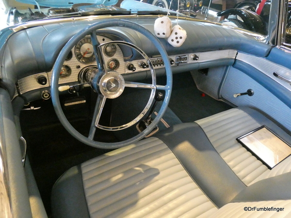 1957 Ford Thunderbird. Dahl Auto Museum, LaCrosse WI (5)