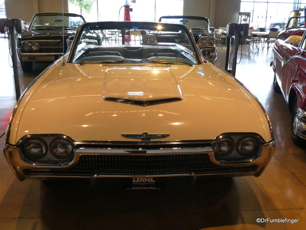 1964 Ford Thunderbird convertible. Dahl Auto Museum, LaCrosse WI (1)
