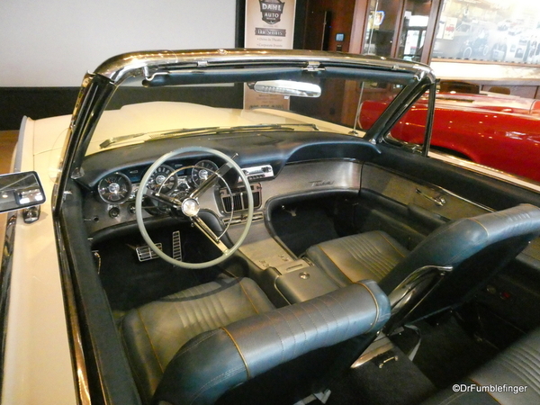 1964 Ford Thunderbird convertible. Dahl Auto Museum, LaCrosse WI (3)