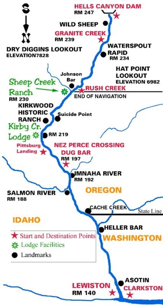 Snake River map