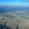 Flying over eastern Oregon