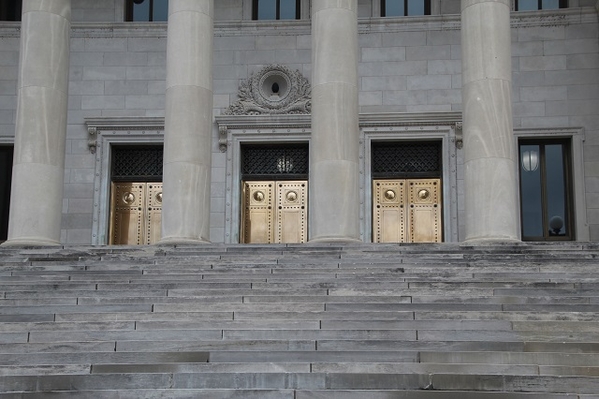 Arkansas State Capitol - Bronze Doors