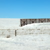 Snow fences, Wyoming