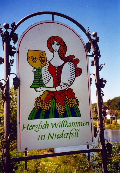 Niederfell Sign