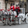 Horse-drawn carriage, Krakow's Market Square
