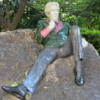 Oscar Wilde statue, Merrion Square, Dublin, Ireland