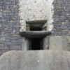 Entrance to Newgrange Archaeological Site, Valley of the Boyne, Ireland