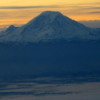 Sunrise over Mt. Rainier, Washington