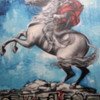 Buenos Aires, Colegiales.  I call this one "Spray painting gaucho"