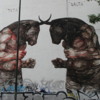 Buenos Aire, Colegiales.  Street art by "Jaz"