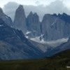 The famous towers of Torres Del Paine National Park, Chile
