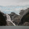One of many glaciers in "Glacier Alley" -- a spectacular fjord on which to cruise.  This one is the Alemania Glacier