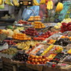 San Telmo market, Argentina.  Wonderful assortment of fresh fruit