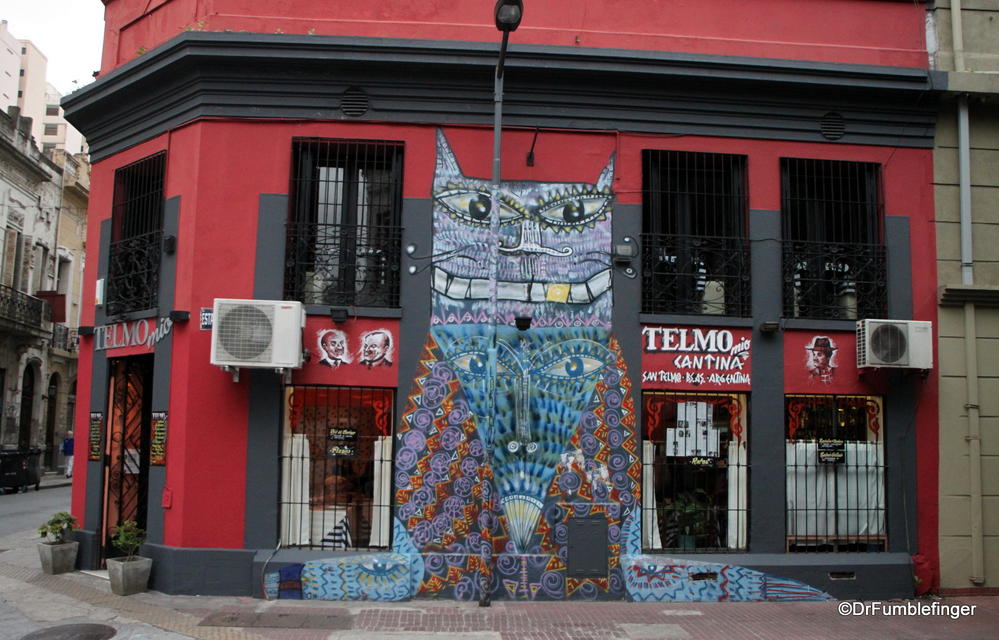 San Telmo, Argentina.  Street art