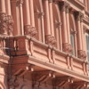 Casa Rosada, Buenos Aires.  The Argentine presidential palace balcony from which Evita (Eva Peron) addressed her adoring masses