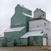 Grain elevators, Warner, Alberta