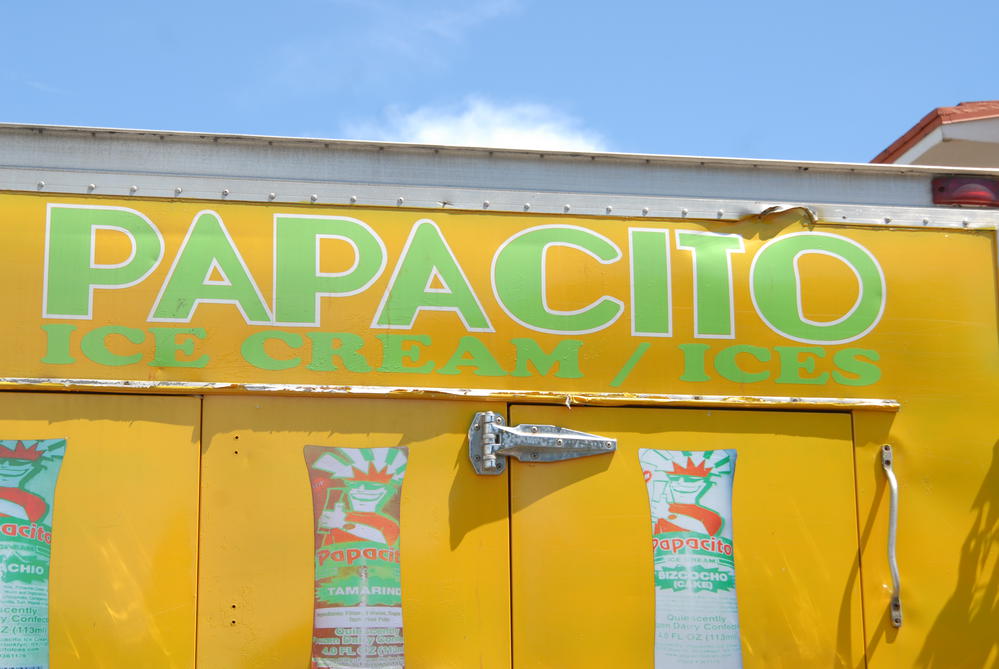 Papacito Ice Cream Truck on Calle Ocho (Miami)