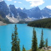 Beautiful Moraine Lake, Banff National Park