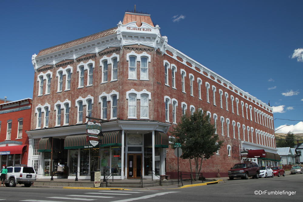 Leadville, Colorado.  One of many attractive older buildings in town