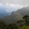 Clearing storm over the Kalalau Valley, Kauai