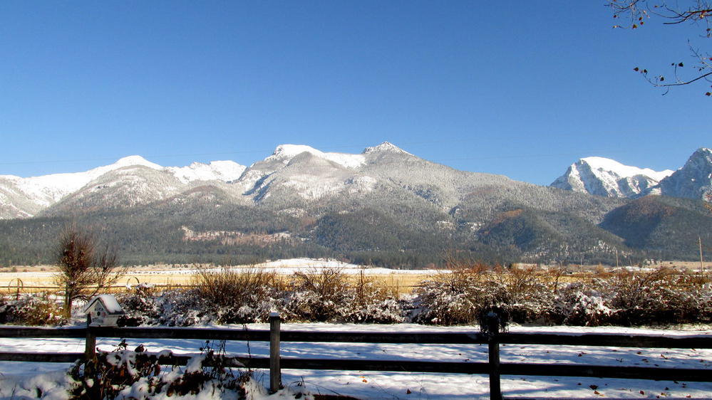 Rocky Mountains in St. Ignatius, Montana