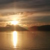 Lake Coeur d'Alene late afternoon sun