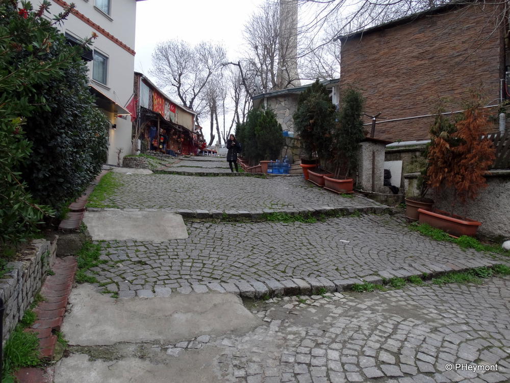 A Step Street in Istanbul