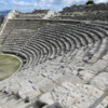 Roman theater, Segesta, Sicily.  Seating capacity for 4000