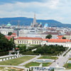 Vienna's Altstadt from the Belvedere
