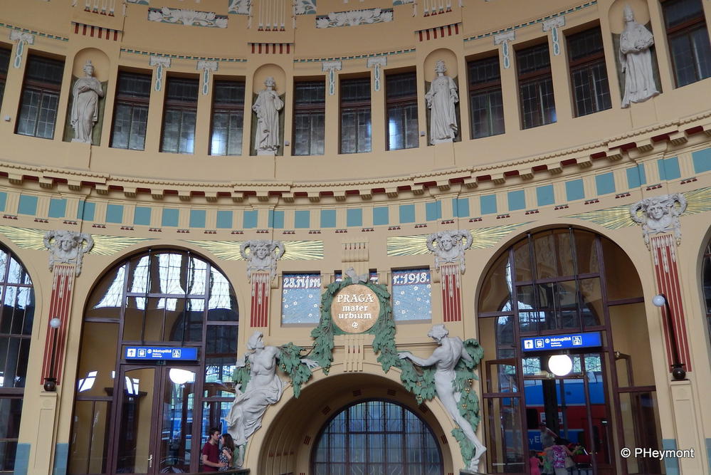 Prague's old station rotunda