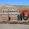 Entrance to Dinosaur National Monument, Utah
