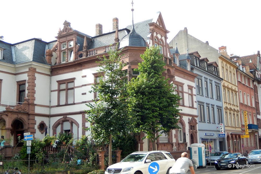 Exuberant facade, Heidelberg