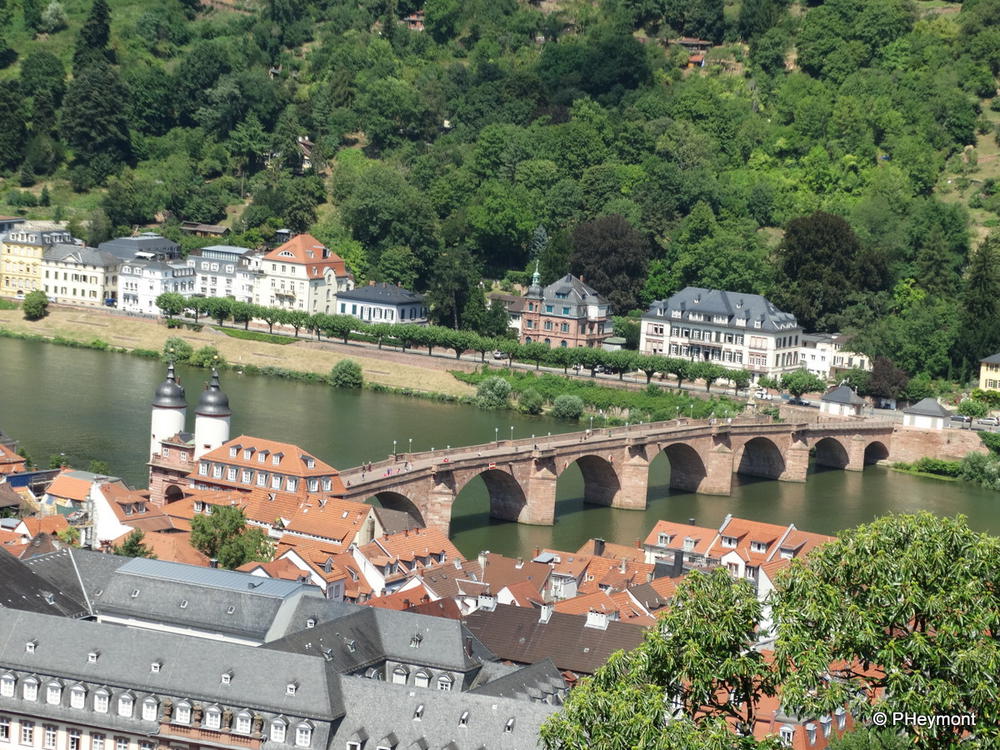 Altstadt and Alte Brucke, Heidelberg