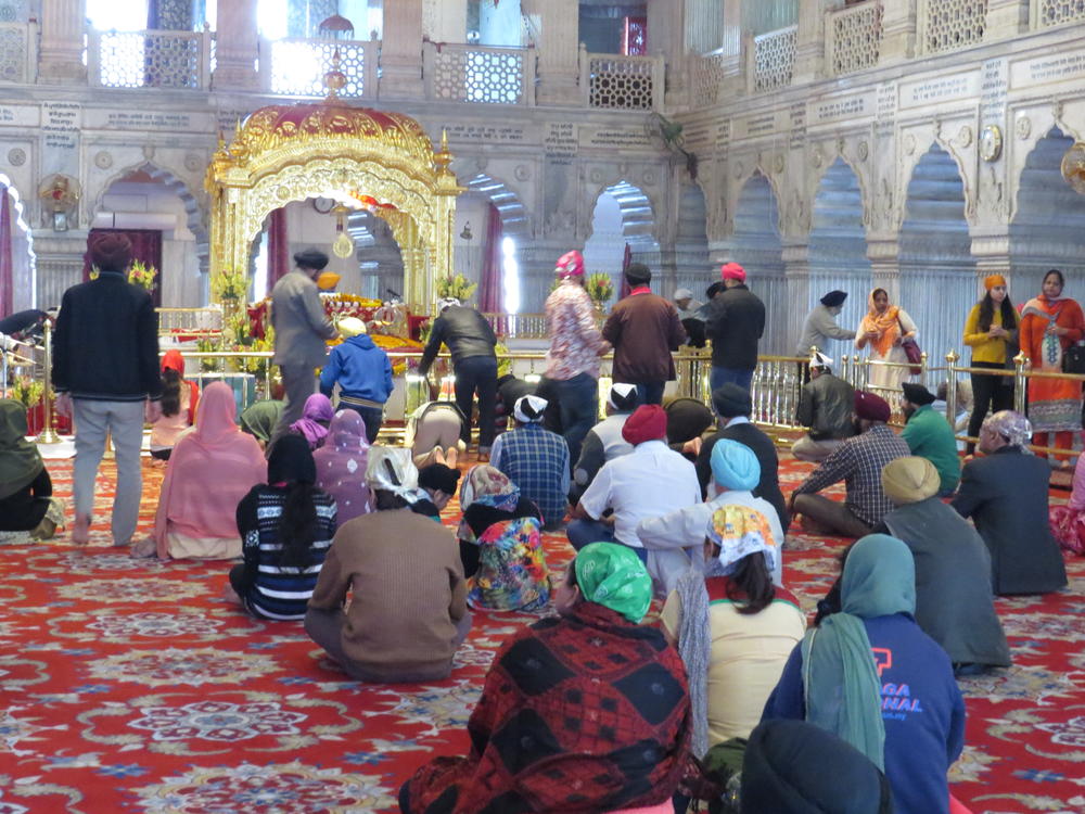 Visiting a Sikh Temple in Old Delhi